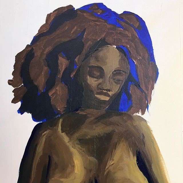 MontyGreylock's tweet image. Reposting @sarahrutledgefischer:
I’m trying hard not to fall in love with the middle stages to the detriment of the end while also trying to identify the elements I don’t want to lose. Whew.  Time to step away.
#talkingtomypaintings #crazymaking #meetmeinthemiddle