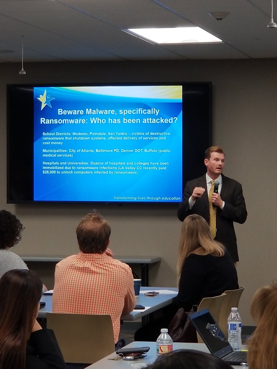 SBCSS_TechServ's tweet image. Spreading the word about Cybersecurity to our San Bernardino County districts.
  @SBCSS #SBCSS_TechServices