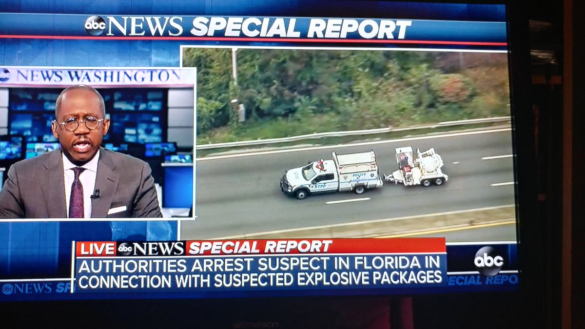 KyleK1x's tweet image. Suspect in custody. Shld be interesting.

#BombGate #Bomb #RedFriday