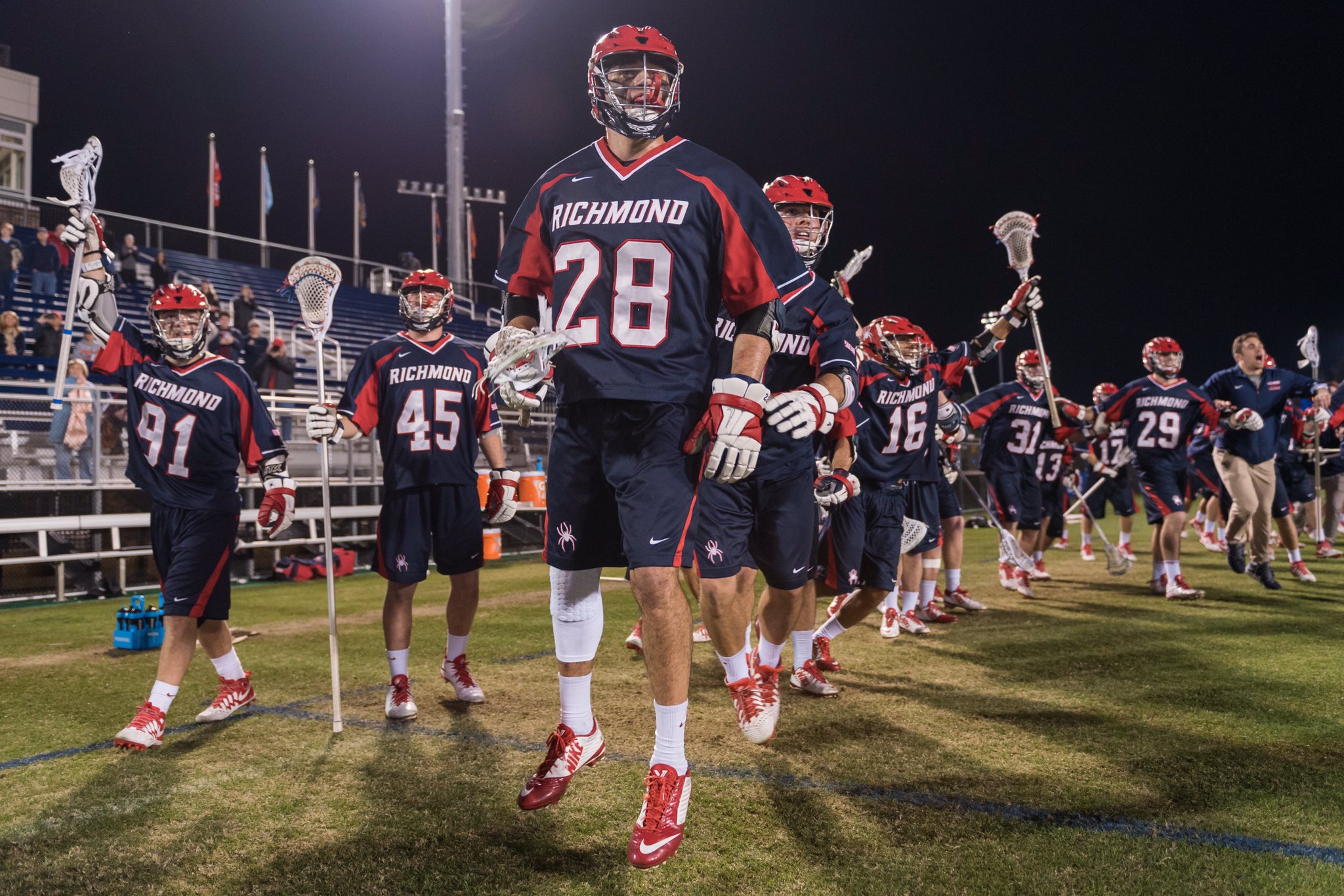 Richmond Lacrosse on Twitter "The old Spiders are back🕷 Come out to