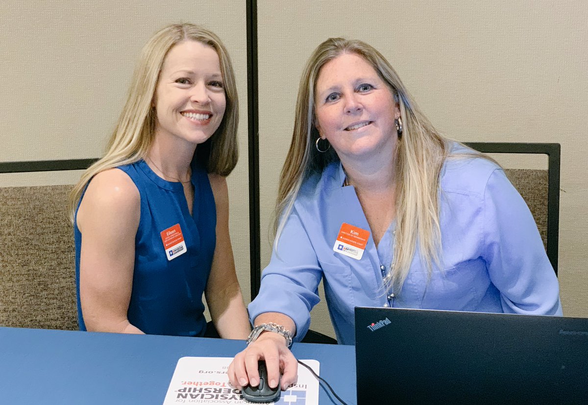 PhysiciansLead's tweet photo. Stop by the membership desk in the AAPL Lounge and talk to Kim about membership or Eileen about your leadership journey and how AAPL can best support you in it. #FallInstitute #PhysiciansLead https://t.co/2lx2ZUKlXQ