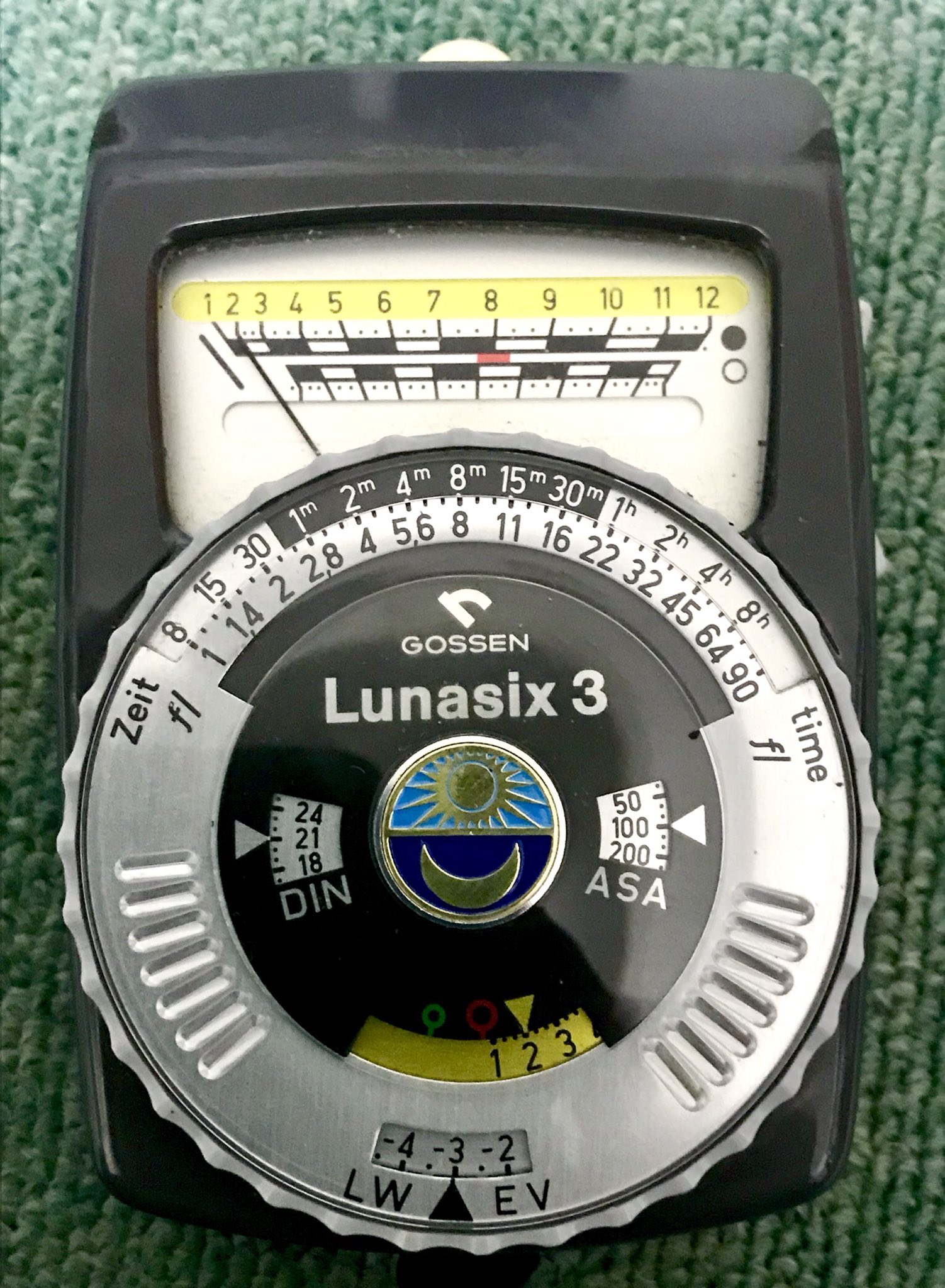 露出計 ゴッセン（GOSSEN）ルナシックス(Lunasix） 革ケース付き ecoま