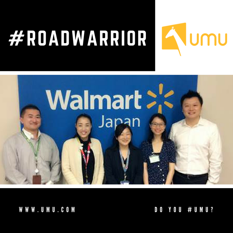 UMUtech's tweet photo. UMU CEO Mr. Dongshuo Li visiting Walmart Japan. How do you say "Always Low Prices" in Japanese? #roadwarrior #ontheroadagain #sushitime https://t.co/dgi1uhQAhR