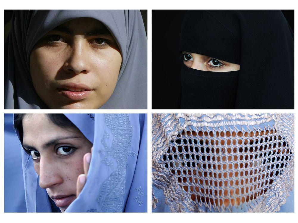 What's the difference between a hijab, chador, niqab and burka