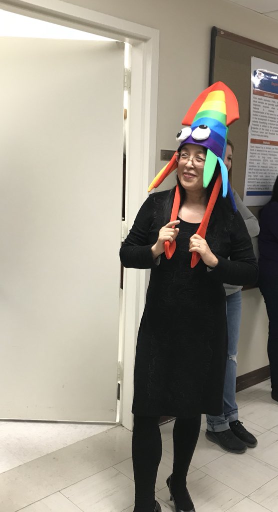 SBMPathology's tweet photo. What is your #HalloweenCostume? Our #Pathology Department is dressed to impress!🕷 

#Halloweekend #FridayFun #WorkParty #PathPotluck #PathologyResidents #Pathologists @StonyBrookMed https://t.co/HF99kqnDvv