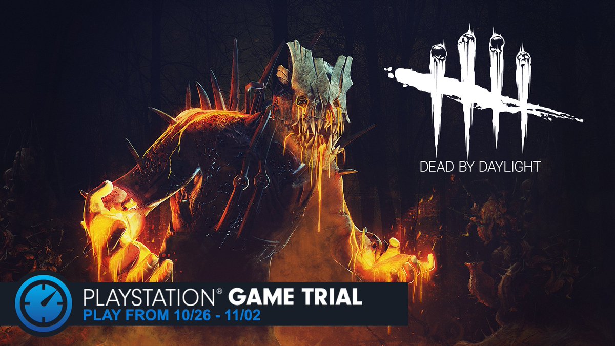 Dead By Daylight Playstation Free Trial Is On Now From October 26th To November 2nd Deadbydaylight Ps4