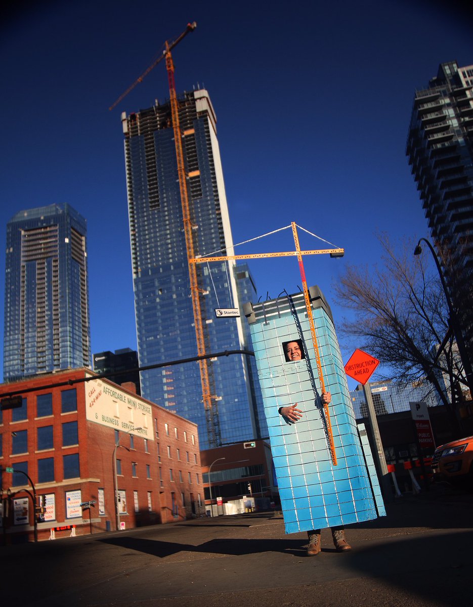 HunterAtHome's tweet image. HAPPY #HALLOWEEN WEEKEND!!! 

This year, I decided to be the Stantec Tower. 

It took 40 hours to build. I think the actual tower was built faster. 😂

#yeg #Edmonton @stantec @icedistrict @rogersplace @CityofEdmonton @doniveson