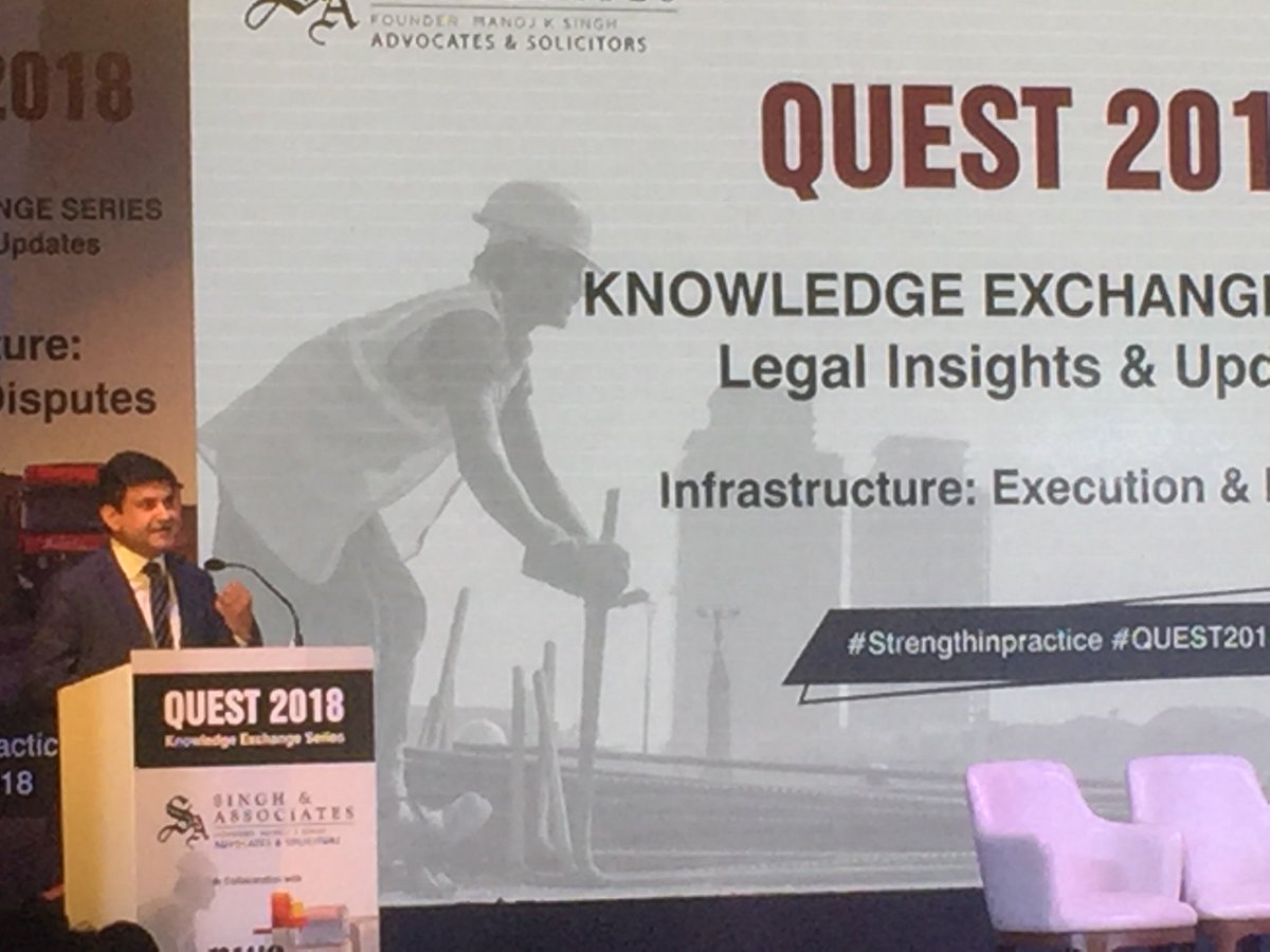 SandALawOffices's tweet photo. Jawed Zia, Head of Abbott Pharmaceutical highlighted the aspect of professional advice on dispute resolution matters and how S&amp;A has helped his previous organisations in various dispute matters and resolved it effectively. #arbitration #Strengthinpractice #QUEST2018 https://t.co/Y7X3jkBzNq