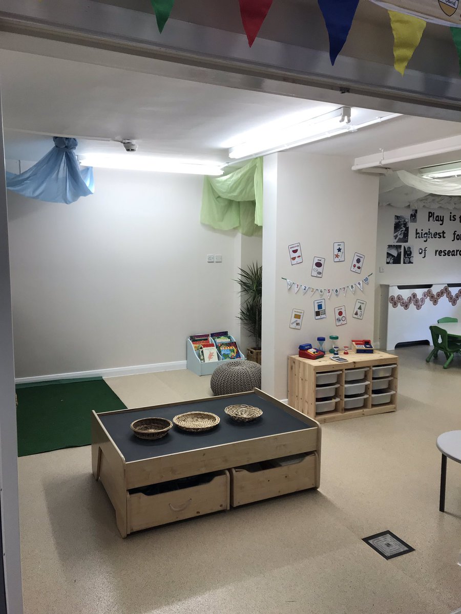 Our new nursery classroom is now ready for the children!! 

Mrs Slater-Jones and Mrs Platek have been working extremely hard over the past week to make this move possible. They have created a wonderful learning environment for the children to explore. 1/2