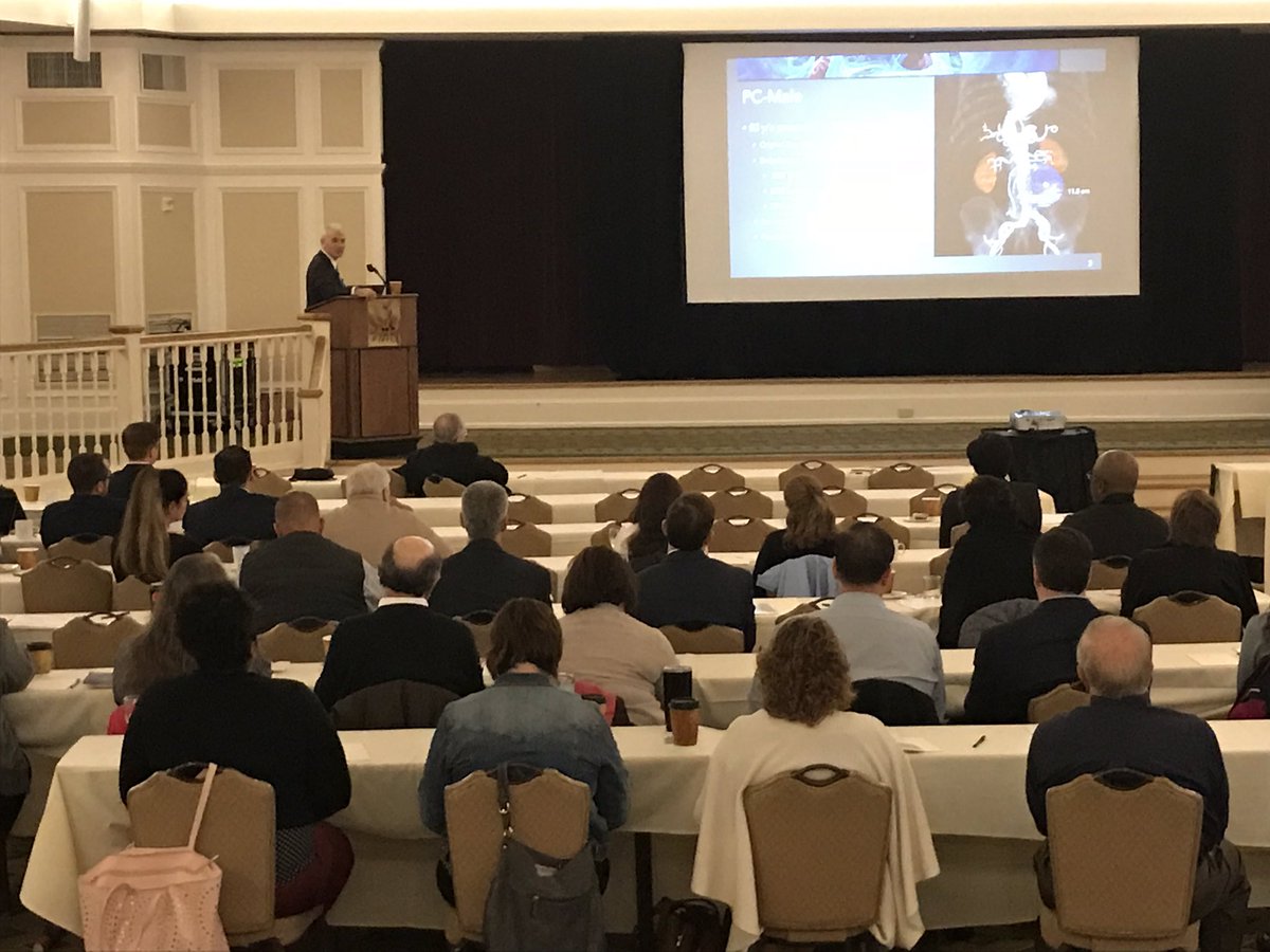 UNCAortaProgram's tweet photo. Our program director, Dr. Mark Farber, discussing “Management of Recalcitrant Endoleaks and Graft Failures” #endo2018 https://t.co/rZP5nlENnl