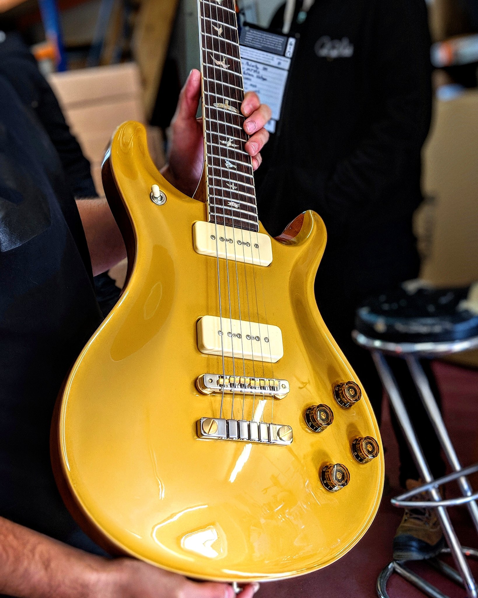 Prs with p90 outlet