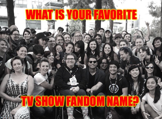 UnitedWeFanDoc's tweet image. What is your favorite TV show fandom name?

Veronica Mars = #Marshmallows
Firefly = #Browncoats
Longmire = #LongmirePosse
The Expanse = #ScreamingFirehawks
Timeless = #Clockblockers
Star Trek = #Trekkers (not #Trekkies?)

Keep the names coming! Tell us the origin if you know it!