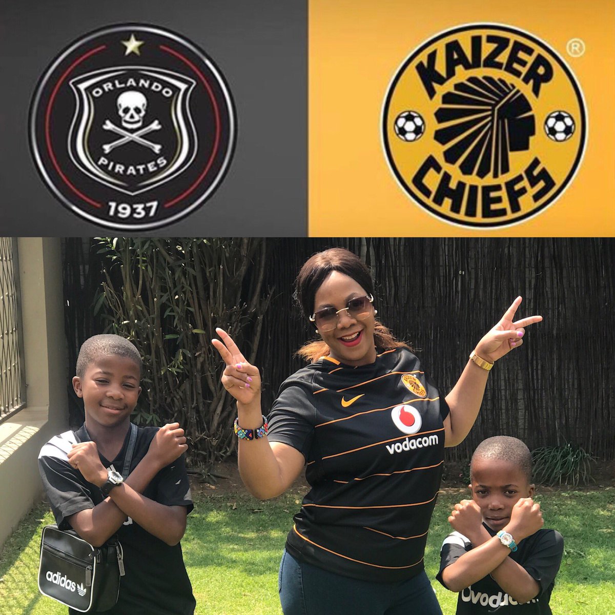 Football_Senzo's tweet photo. #SowetoDerby it’s going to be lit 🔥 tomorrow , it’s going to rain goals . I ain’t choosing sides , I am a football supporter , as for my house they can chose @orlandopirates @OfficialPSL @KaizerChiefs  #SouthAfrica  🇿🇦 @Brand_SA is going global tomorrow ! https://t.co/1G8py1YFWB