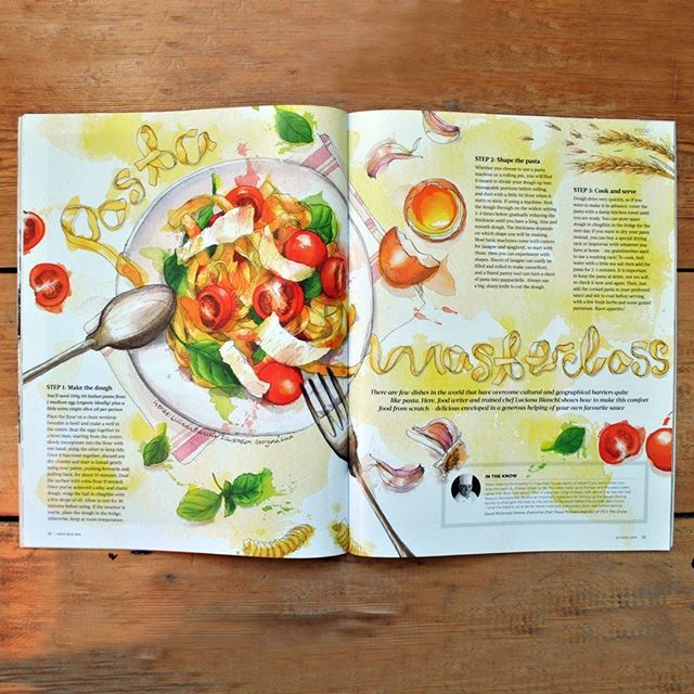 It’s #worldpastaday and I’m one day behind so that’s #throwbackthursday :) This illustration for Journey Magazine was fun to create
-
-
-
-
-
-
#pastamasterclass #cookingpasta #homemadepasta #cookeryclass #magazineillustration #journeymagazine #princessc… ift.tt/2PoL5RP