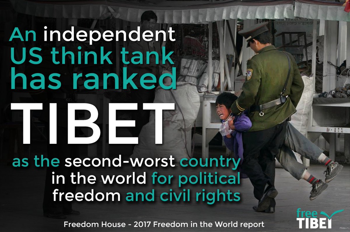 In Tibet the CCP oversees what some have called the world's largest open air prison.

The authorities have the power to peer into Tibetans' emails one moment and make political prisoners vanish from their families the next.

Demand for their justice at: freetibet.org/dark