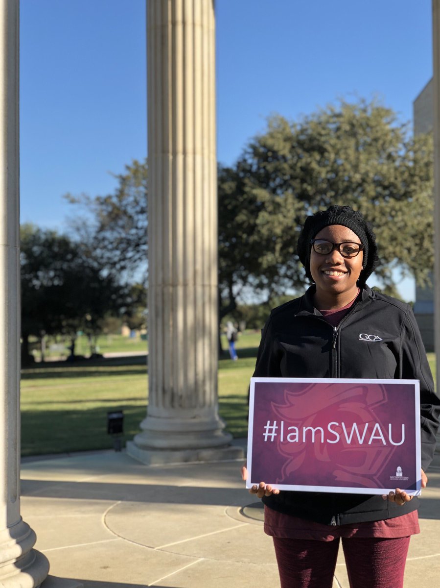 Thanks for visiting us Jahsoulay - our SWAU family is looking forward to having you next year! 

swau.edu/visit
.
.
.
.
.
.
.
#iamswau #visitswau #university #experience #college #days #swau #2018 #2019 #collegefairs #careeradvising #knights #keene #texas #family #tours