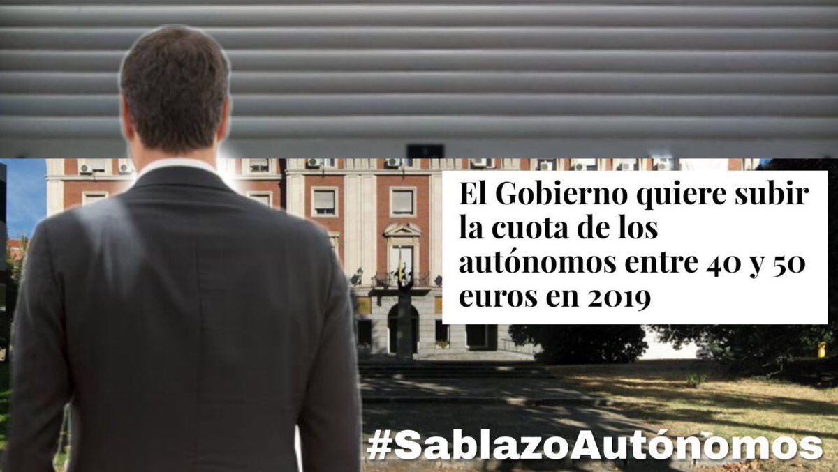 CiudadanoHugo's tweet photo. El postureo tiene sus límites. Ya lo hemos alcanzado. La izquierda del caviar ni cree ni piensa en el 90% de las empresas que generan empleo en este país. 

Los autónomos. 

#SablazoAutonomos #SablazoFiscal #QueNoTeEngañen #EleccionesYa https://t.co/yrLHekTRTX