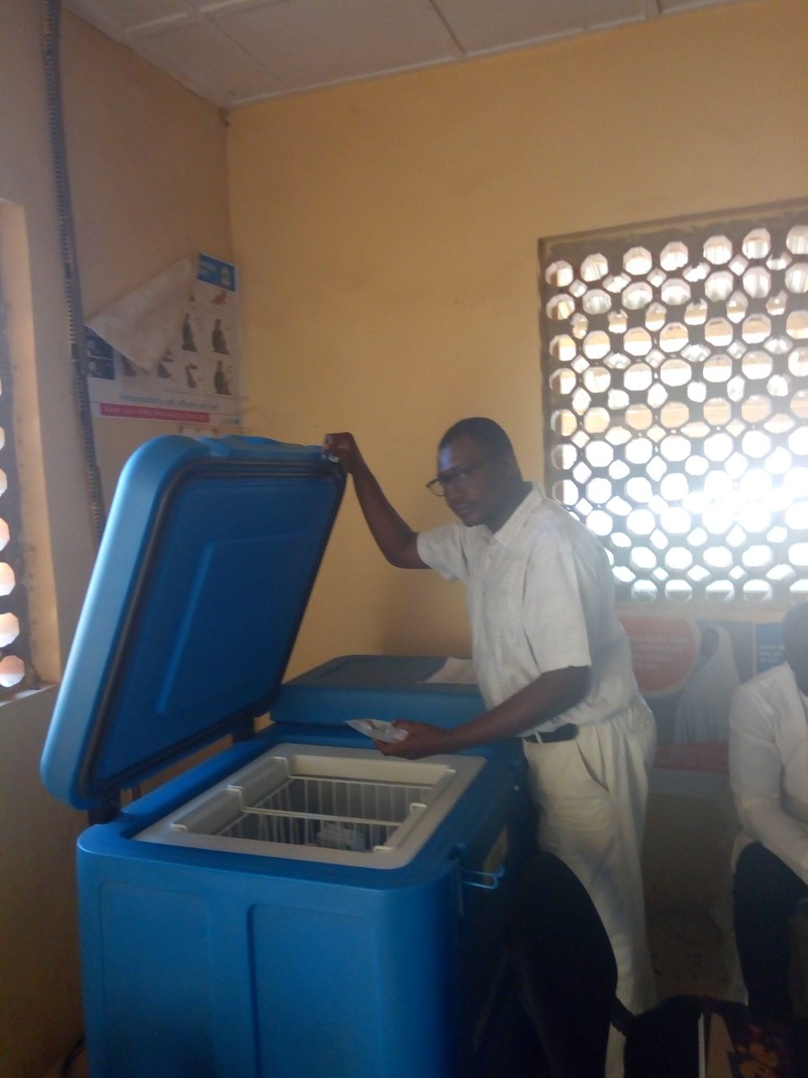 TEAMSOAR1's tweet photo. In Yola during physical count of vaccines in comparison with ledger balance in Yola South LGA Adamawa State https://t.co/yb32SJg4AL