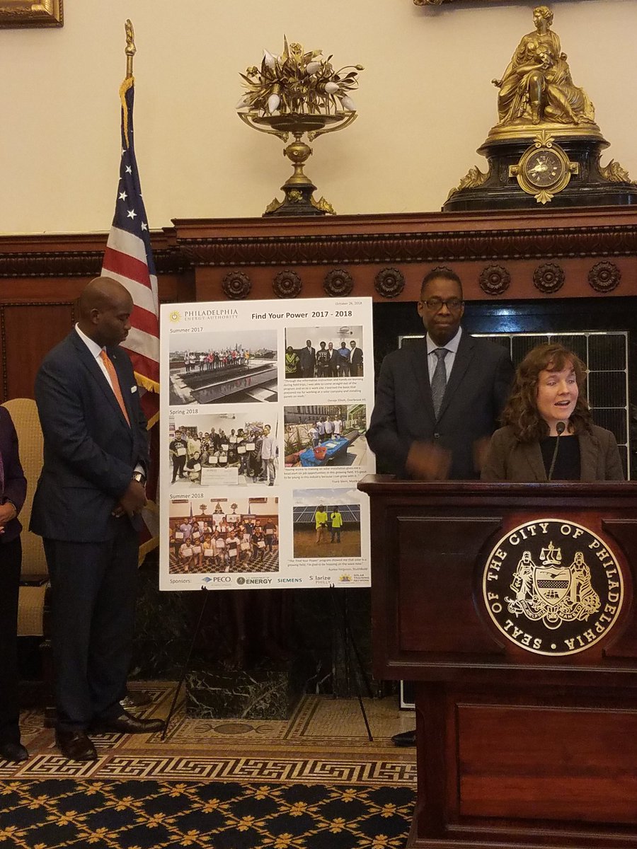 DerekGreenPHL's tweet photo. Very exciting news from @ENERGY that @philaenergy has been awarded $1.25M to expand their #Solar Workforce Program for Philly CTE students! #SolarizePhilly https://t.co/uXkv0uQFsJ