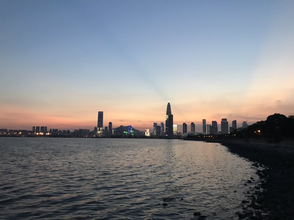 Yoren_Hu's tweet photo. Nice view in Shenzhen https://t.co/mz1qWuYs7u