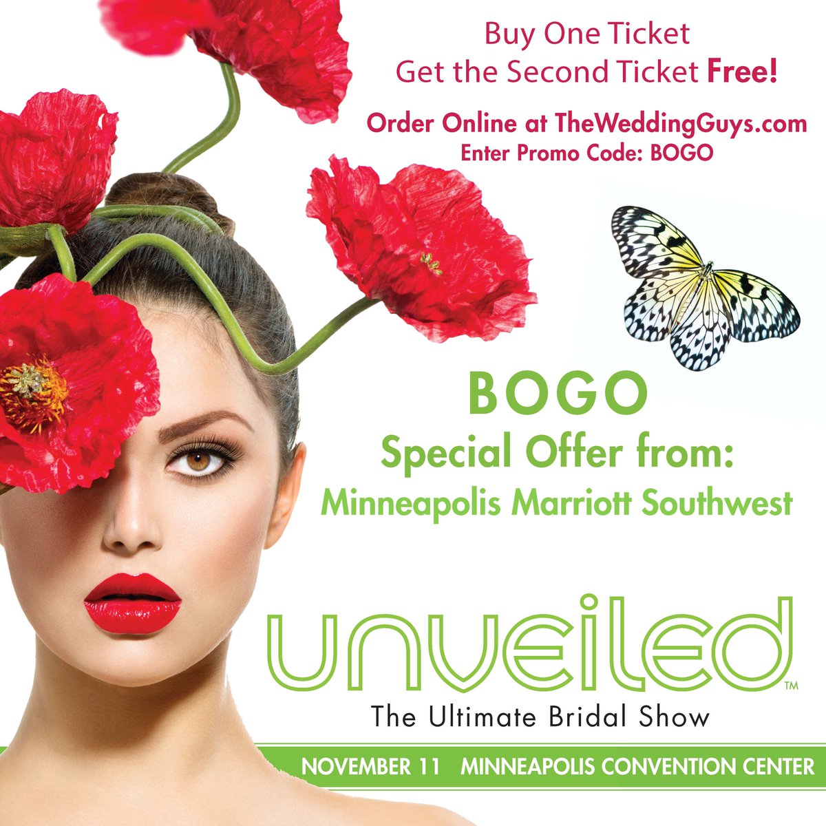 Come and see us at Unveiled on November 11th presented by The Wedding Guys! We have a special offer for you to join us at the show!
<a href="/unveiledevent/">UNVEILED Minneapolis Wedding Event | January 2024</a>  <a href="/theweddingguys/">The Wedding Guys</a>