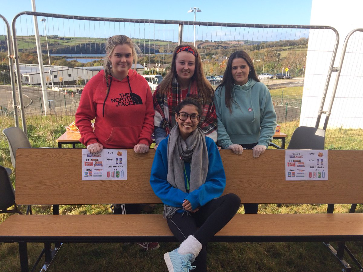 Sincere thanks to the Sixth Year students who helped to raise money for Arc House, Marymount and the Mercy Hospital today by running the shop. #everybitcounts <a href="/KinsaleComSch/">Kinsale Community School</a>