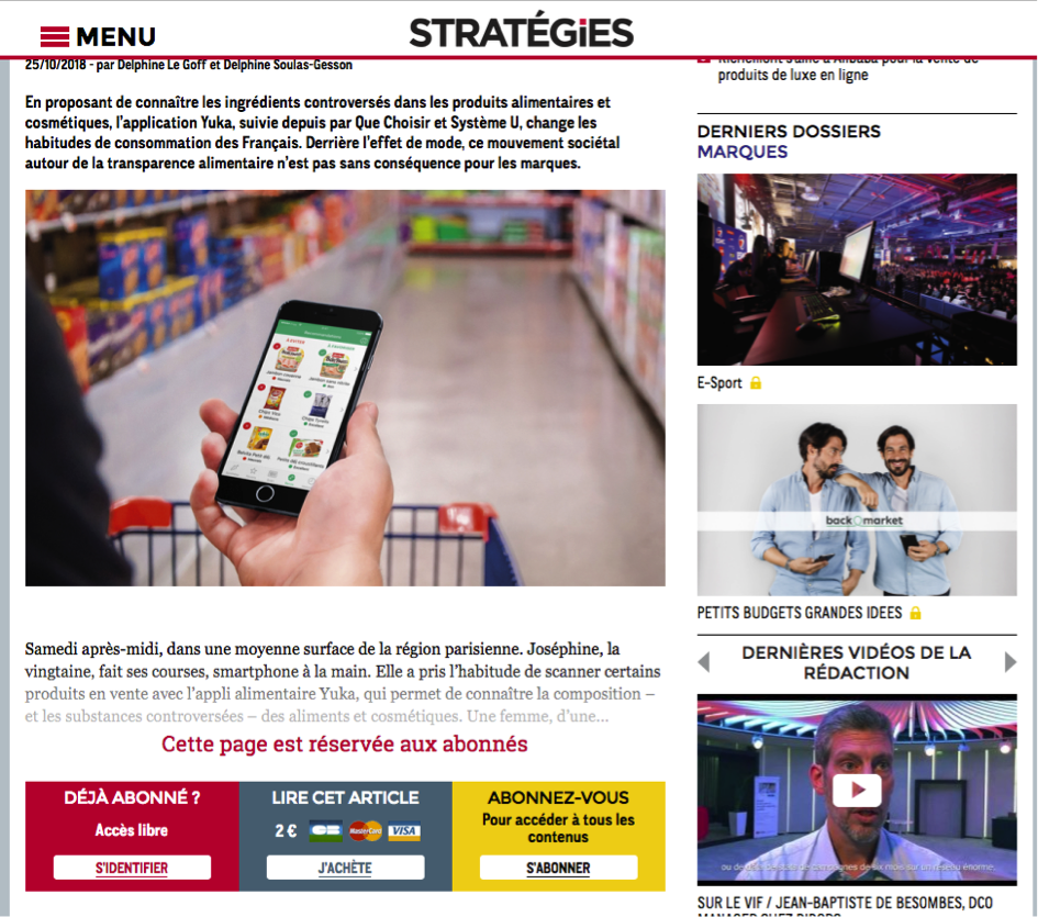 VirginieLeprat's tweet photo. A quand @ViewPayTv sur @Strategies pour débloquer des contenus sans sortir sa carte bleue ni s'abonner ? #advertpayment #premiummonetisation #pubchoisie #betterUX #pubefficace https://t.co/OQ5lvV4LKm