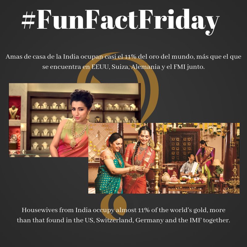 #FunFactFriday ... Did you know? #Gold #GoldJewerly #GoldFacts #MiamiGold