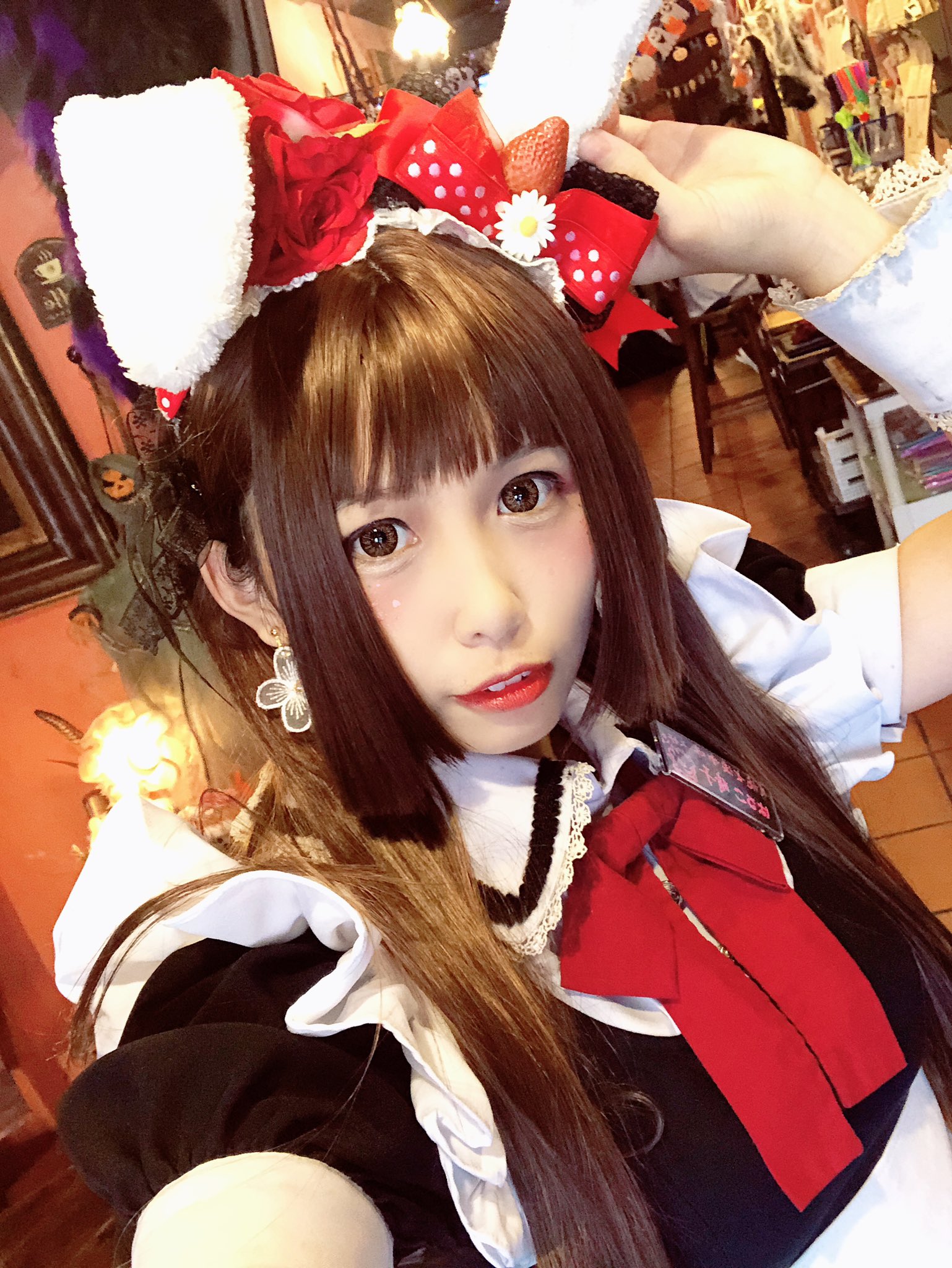滾滾まるまる 台湾 En Twitter メイド メイド服 メイド喫茶 メイドカフェ お仕事 自撮り 自撮り女子 可愛い 可愛い 可愛い女の子 女僕 女僕咖啡廳 女僕裝 女僕服 月讀女僕咖啡廳 兔耳 萌妹子 T Co Aqfv7m6iod Twitter