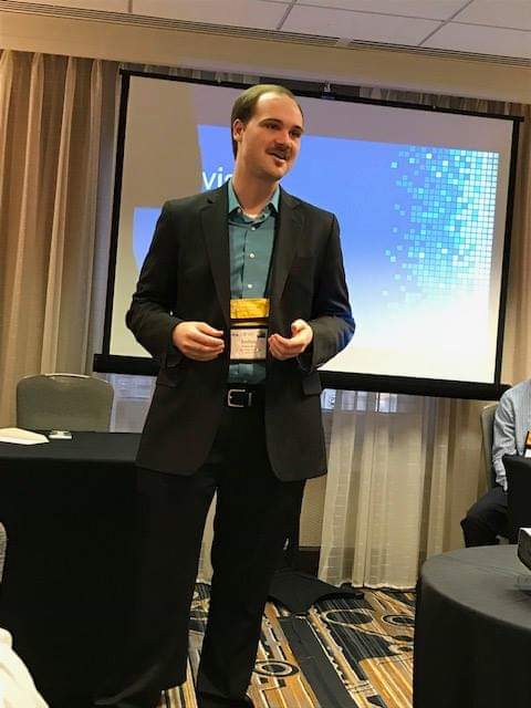 idtesu's tweet photo. Congratulations to our current IDT student Joshua Key! He was recently awarded the AECT's Mahnke Video Production Award at the ongoing #AECT2018 #AECT18 International Convention! https://t.co/j3tupobyTa