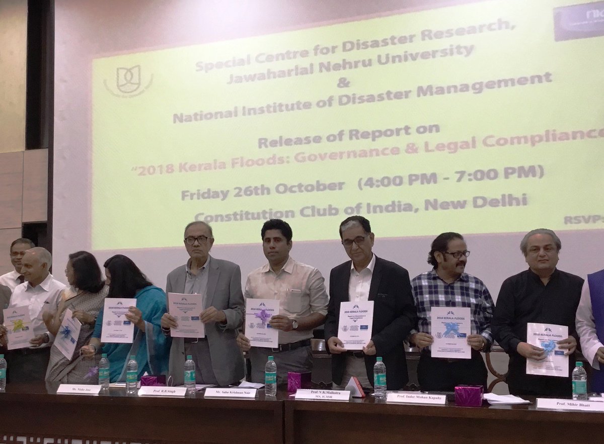 TRCSS2's tweet image. #SCDR @JNU_IN released today
"2018 #KeralaFloods: Report on Governance and Legal Compliance”
at @ccoi_1947
@SCDR74782291 @Amitawah #DRR