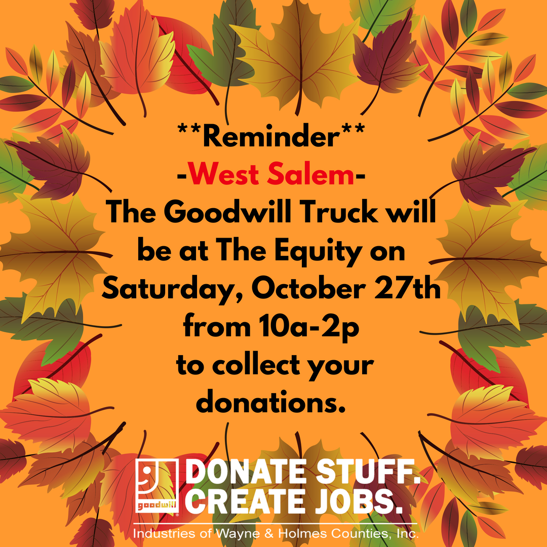 West Salem - #DonateYourStuff