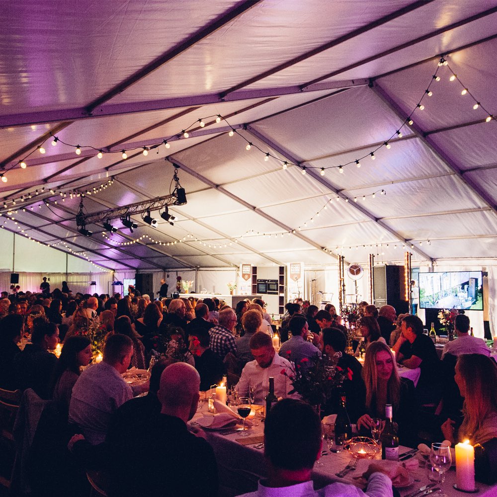 We transformed a plain white marquee into a warm, #rustic #dining space with an #Asian inspired banquet... from this Beauty and the Feast was born! Tasked to feed 300 people, plan and execute an #exclusive dining event to #celebrate @livfoodfest 10 year anniversary