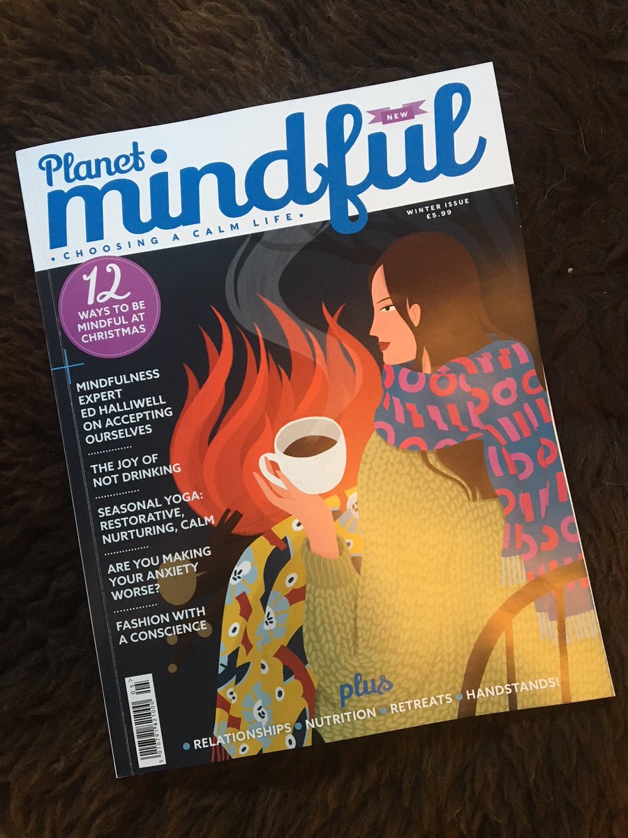 New issue of <a href="/PlanetMindful/">Planet Mindful Magazine</a>! Find it at <a href="/marksandspencer/">M&S</a> <a href="/waitrose/">Waitrose & Partners</a> <a href="/sainsburys/">Sainsbury's</a> to read @stellduffy @rosiedastgir @delmcl <a href="/EdHalliwell/">Ed Halliwell</a> @JBueno_UKCP @morgwnrimel <a href="/bel_jacobs/">Bel Jacobs FRSA</a> <a href="/ottolenghi/">Ottolenghi</a> <a href="/andreaschilds/">Andrea Childs</a> <a href="/emdrsuejenssen/">sue cowan jenssen</a> <a href="/agnesjuliet/">Dr Agnes Arnold-Forster</a> <a href="/lifeinabind/">Clara Bridges</a> - and more!