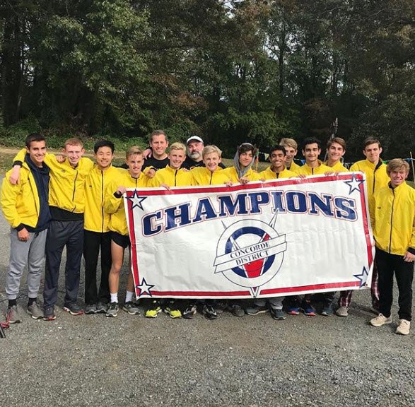 Congratulations to our Boys Cross Country team!  2018 Concorde District Champions!