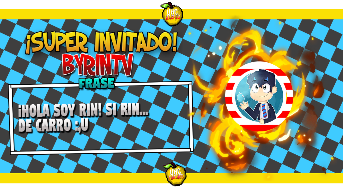 UHCHACHES's tweet photo. ⭐️¡Presentamos a @ByRinTv1 !⭐️ 
⏩Frase: ¡Hola Soy Rin! si rin... de carro :,u
👥¿Te interesa participar? Escríbenos en MD📩

ETIQUETEN A @FlexVegaYT https://t.co/41J7T6sU56