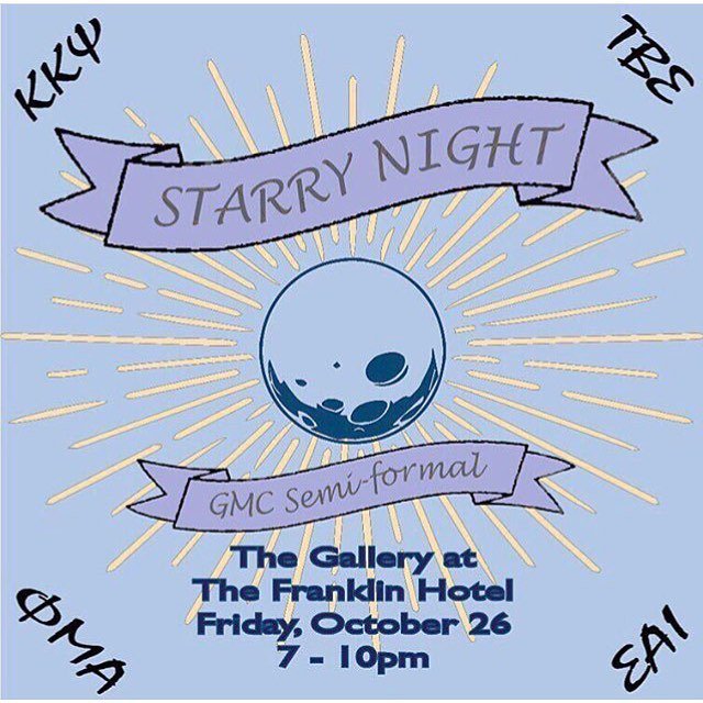 MuEtaKKPsi's tweet image. Need some plans this Friday night?? You can STILL buy tickets to the semi-formal tonight! Come out to dance and have a great time with the Greek Music Council! Buy tickets from here: tinyurl.com/gmcsemi18