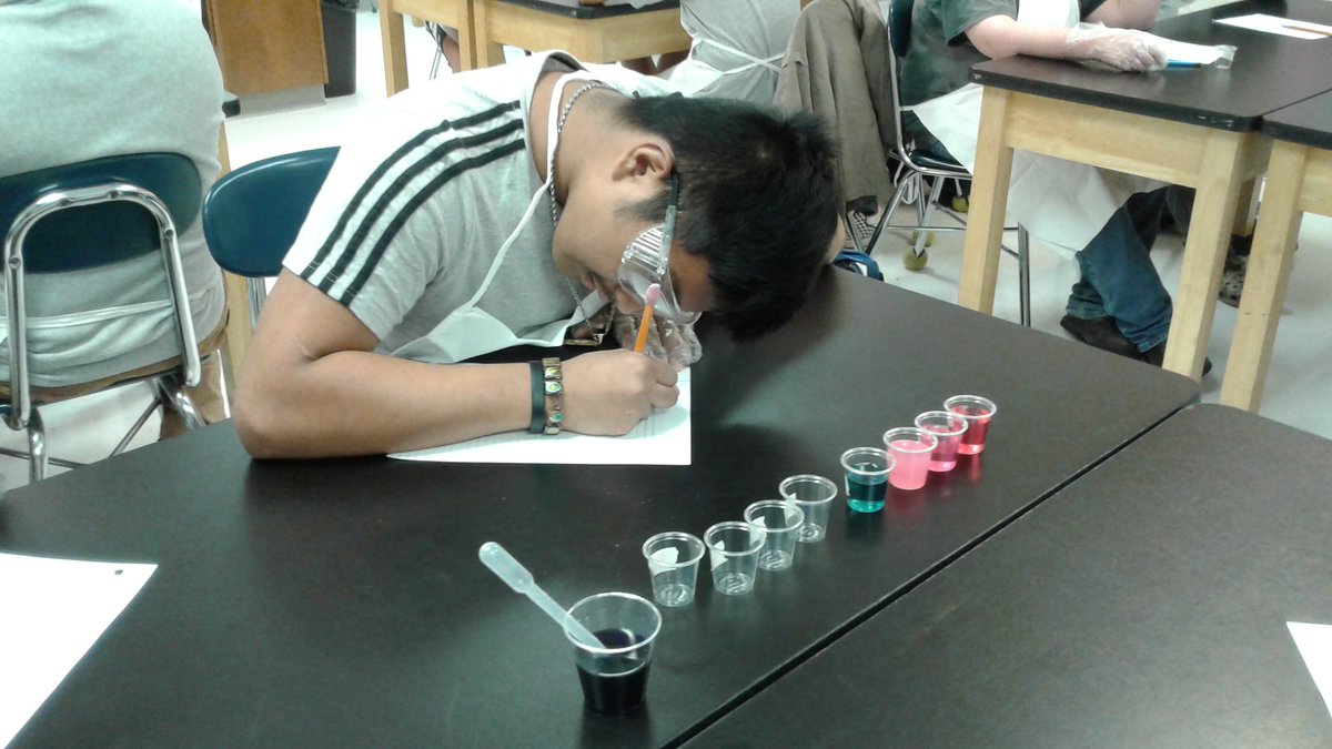 JanCarriker's tweet photo. Making discoveries about pH using  cabbage juice @elise_school https://t.co/8yvSqMihEd