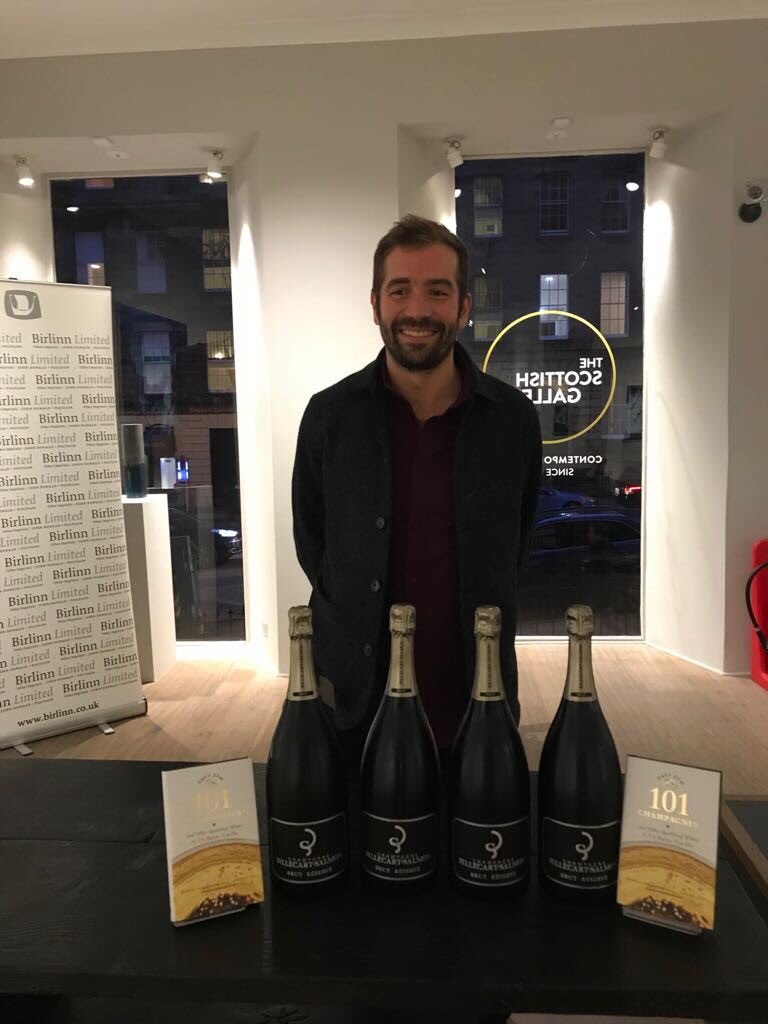 _Billecart's tweet photo. [ Launch ]
Congratulations to @davyzyw on the #fizz101 launch of his new book “101 Champagnes”. Here’s hoping everyone enjoyed celebrating with a glass of #billecartsalmon! 
📍Scottish Gallery Edinburgh https://t.co/R5XPqMlfWq