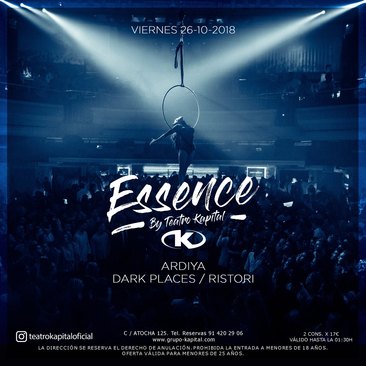 Vuelta a casa, vuelta a los bailes,

ESTA NOCHE ARDE MADRID!! <a href="/teatroKAPITAL/">Kapital OFICIAL</a>