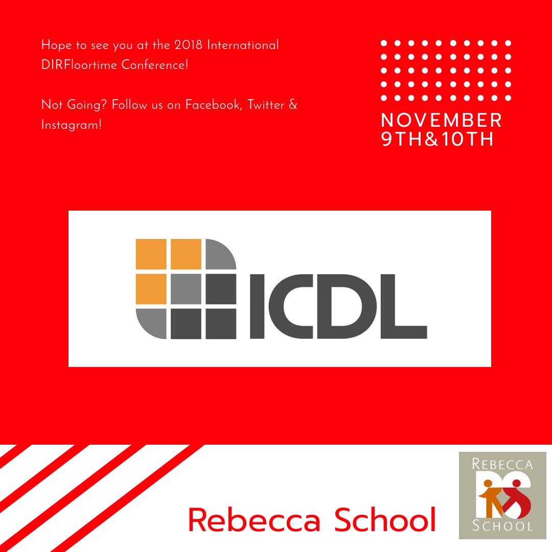 RebeccaSchool's tweet photo. Will you be at the 2018 International @dirfloortime Conference? Well, some of our staff will be there presenting! Please follow the link to see the full conference schedule! #dirfloortime #learningthroughrelationships https://t.co/8AIwD8eDNF https://t.co/ObrdAjWQTh