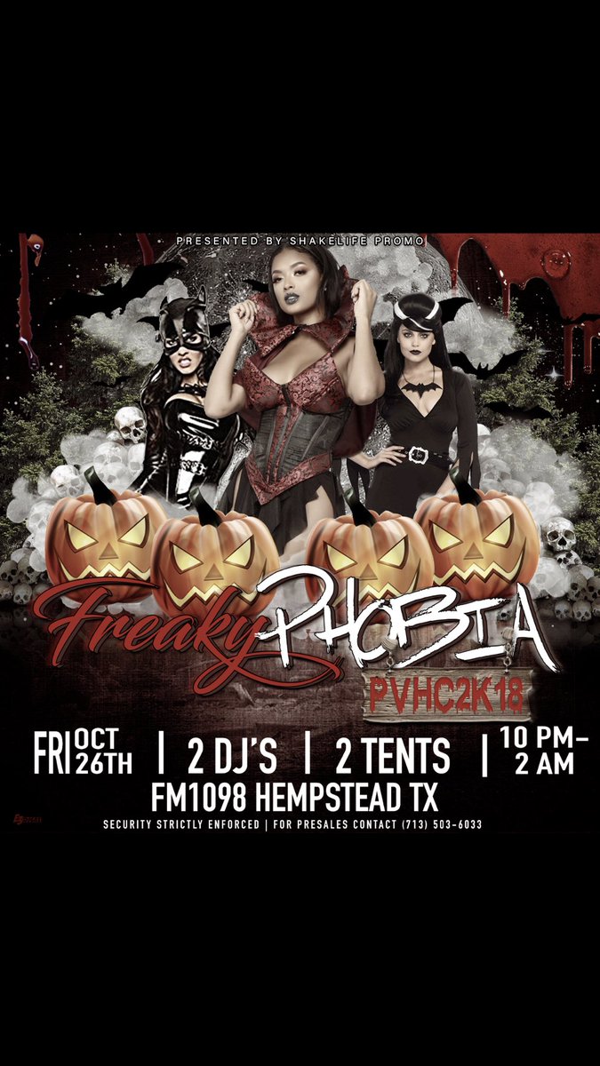 YellaBoyyKg's tweet photo. Make sure yβall come yβall presales #freakyphobia we will have booth set up at dayparty #shakelife field party/tent party tonight!!!!!!!!! https://t.co/89CclHLJFt