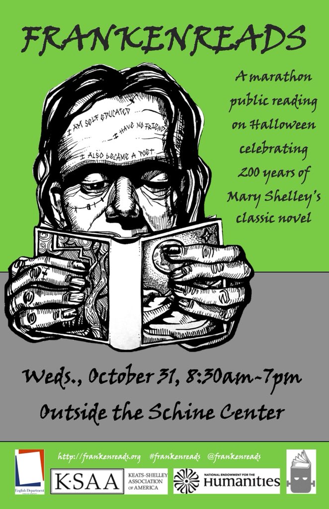 🎃On Halloween🎃 marks the 200th anniversary of Mary Shelley’s classic novel, #Frankenstein 👻 Join us for #frankenreads to celebrate this spooky day ☠️💀🧠 #halloween