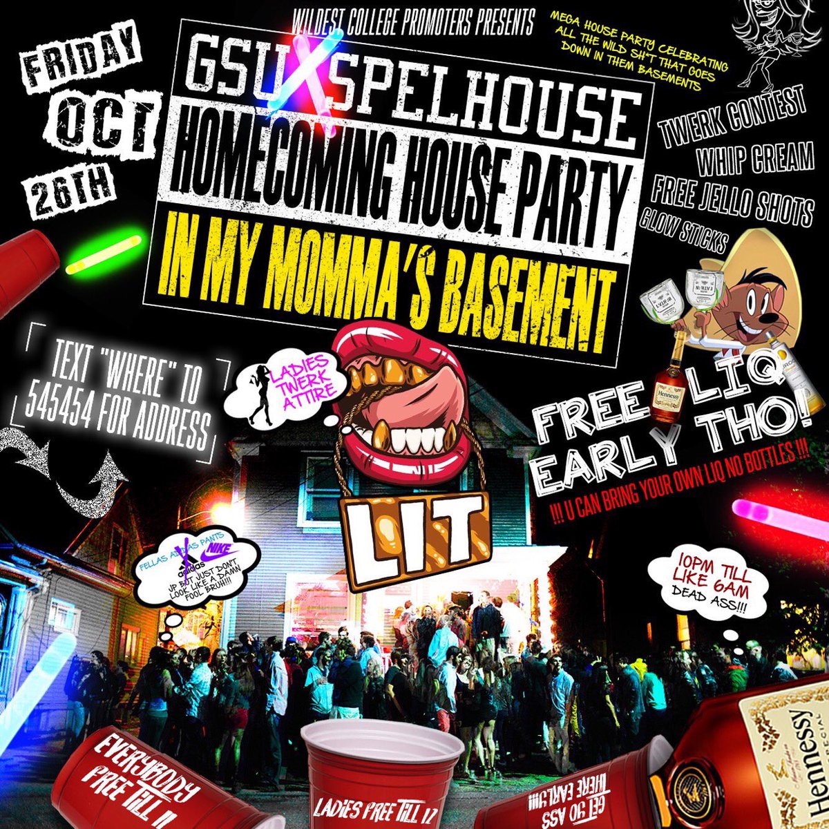 AviG1206's tweet photo. #InMyMommasBasement TONIGHT🔥
• Everyone FREE Till 11💁🏾♀️
• whip cream 🍶
• free jello shots
• free liquor 🍻
hit 6785170541 for addy🌹
#CAU22 #GSU22 #UWG22 #GT22 #MOREHOUSE22 #SPELMAN22
#GGC22 #CSU22 #KSU22 #AGNESSCOTT22 #EMORY22 https://t.co/PuE3vzaHJw