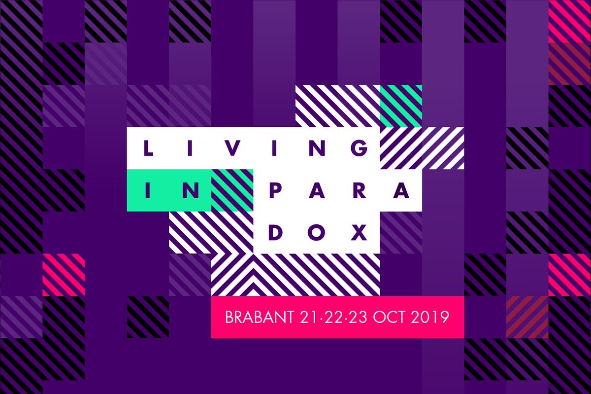 Het Creativity World Forum 2019 (#CWF2019) komt naar Brabant!! En daar zijn we onwijs trots op. Het motto van het CWF2019 in Brabant is ‘Living in Paradox’. Kijk alvast op CWF2019.com voor meer info. #BrabantDC #livinginparadox #andersdenken #anderskijken #andersdoen
