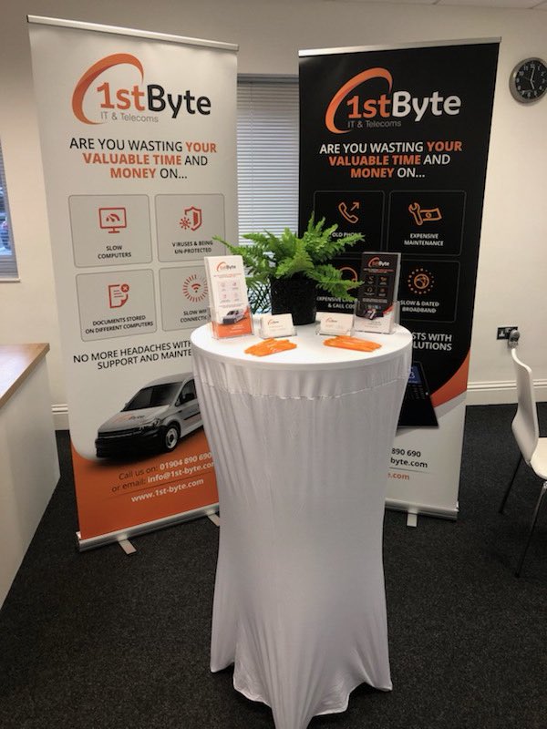 Have you ever done Christmas Shopping in a hotel?? 
Annette &amp; Tom will be at The Park Inn by Raddison 10am - 4pm TOMORROW for an exhibition! 
Open to the public, lots of amazing stalls. 
Don’t forget to come and say ‘Hi’ 👋 #ywmb #york #itsupport #telecoms #1stbyte #voip