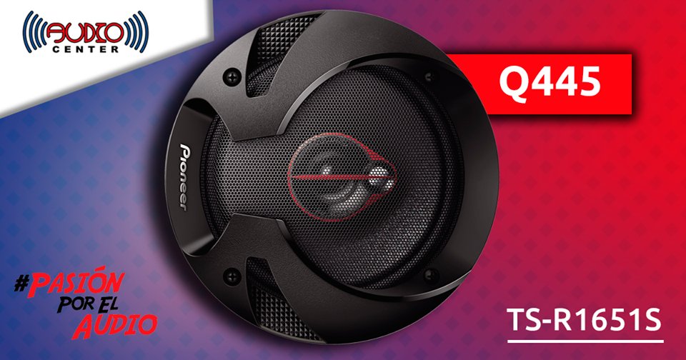 AudioCenter_GT's tweet photo. Ven por tus bocinas 🔊 Pioneer de 300w TS-R1651S a tan solo 💵 Q445 ya instaladas #PasiónPorElAudio https://t.co/zAIIyEy5j1