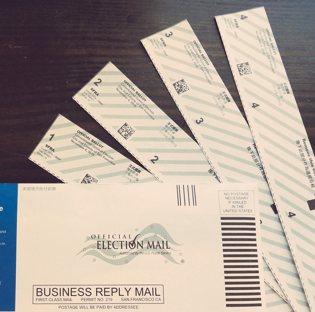 smergysf's tweet photo. My Civic duty done. #VOTE by mail completed. #FridayFeeling https://t.co/8NLVXFUTLn