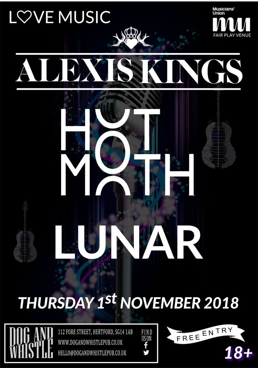 HERTFORD! We’re coming for our first outing!
Thurs 1st Nov at <a href="/DogandWhistle/">Dog and Whistle Pub</a>, 112 Fore Street. 
Come and celebrate the start of November with a bang!! 💥🔥#hot #moth
