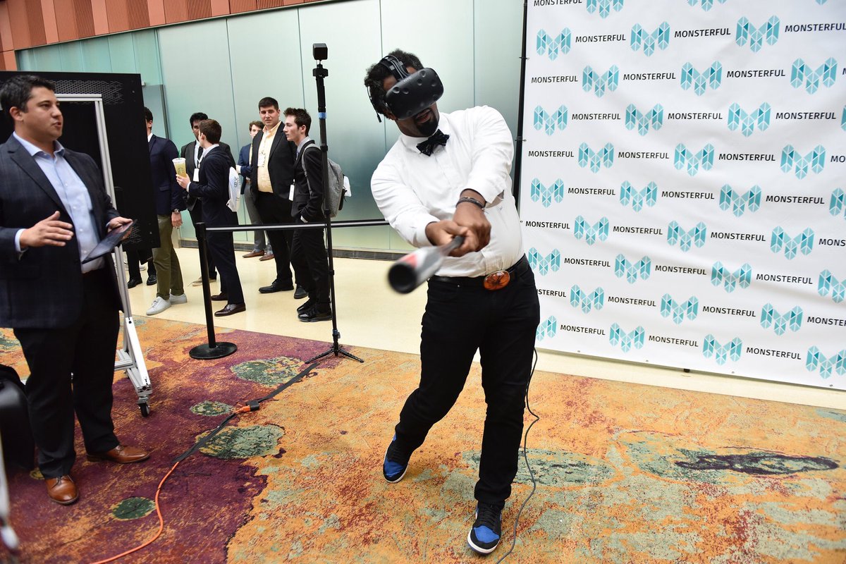 UMSBC's tweet photo. In his third consecutive year as conference host, @DhaniJones returned to the Michigan Sport Business Conference.
#MSBC18 https://t.co/lx8DUIvXR9